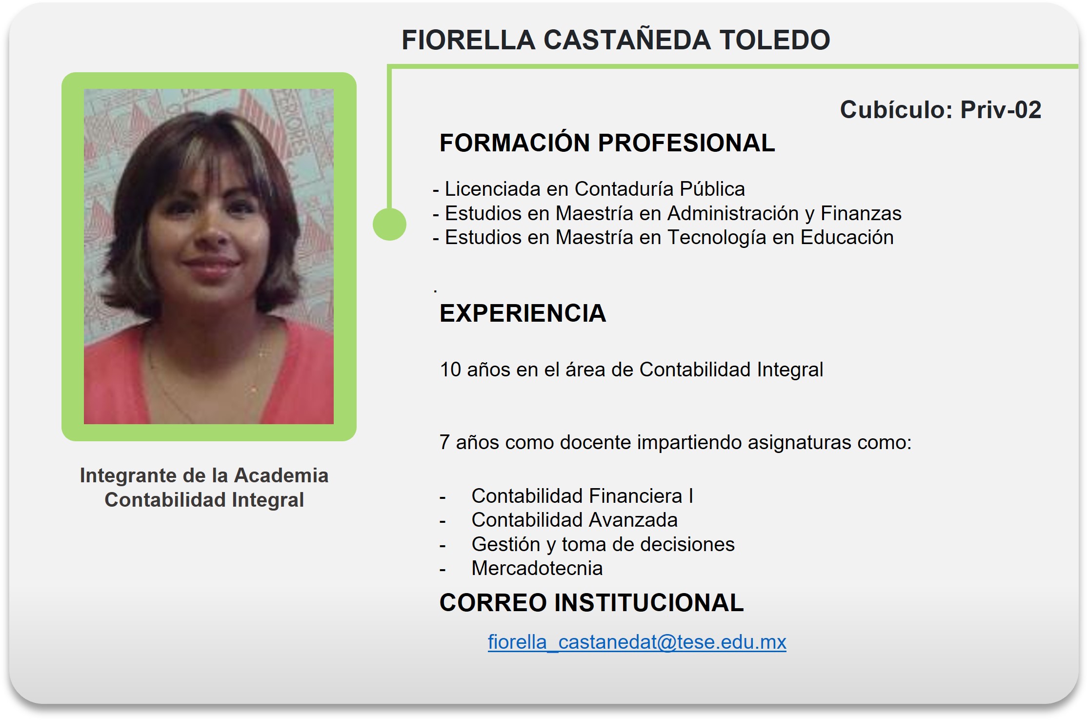 CASTAÑEDA TOLEDO