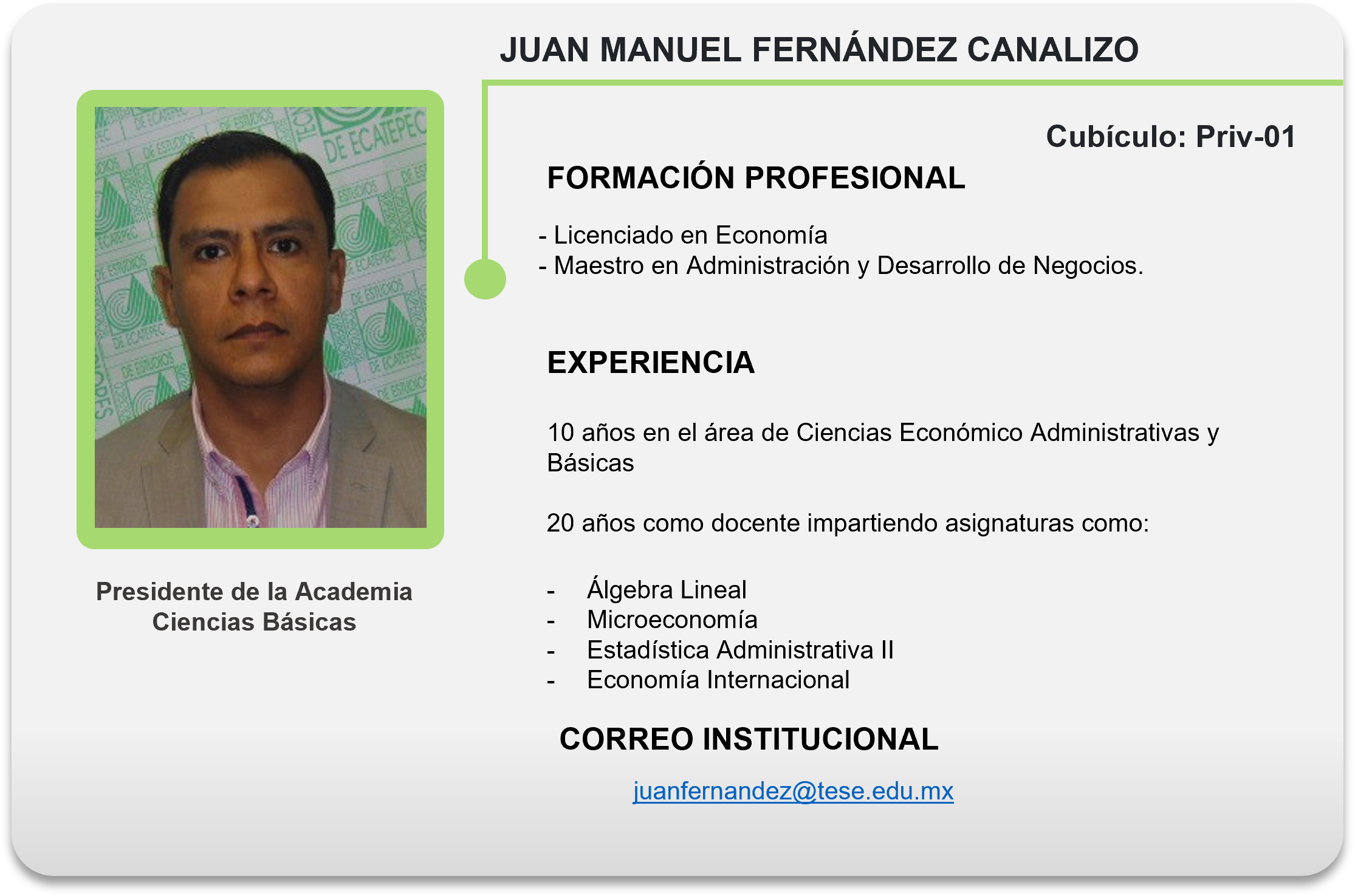 FERNÁNDEZ CANALIZO