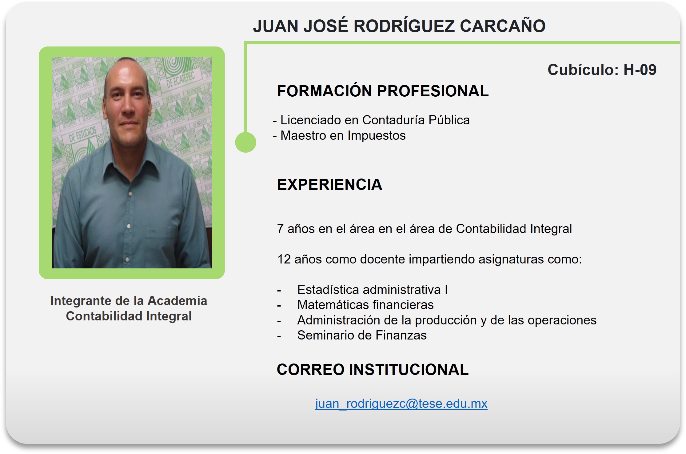RODRÍGUEZ CARCAÑO